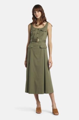 LUISA SPAGNOLI - Długa sukienka bez rękawów